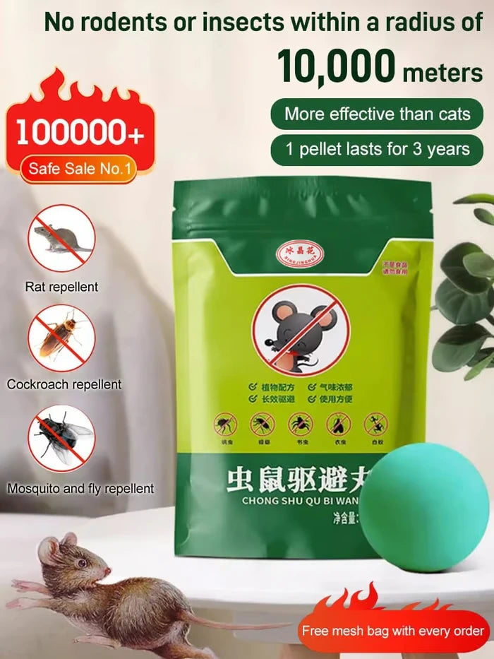 Rodent And Insect Repellent Pills (Pack of 10)