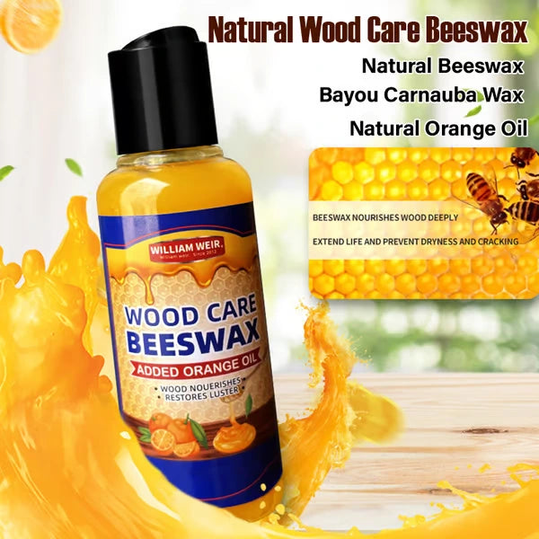 Natural Beeswax & Orange Oil Wood Conditioner (Buy 1 Get 1 Free)