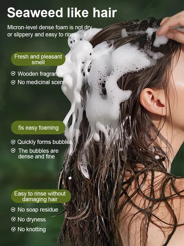 Anti-Hair Loss And Hair Growth Natural Shampoo Bar (BUY 1 GET 1 FREE)