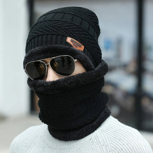 Attractive Woolen Head & Neck Caps (Snow Proof)