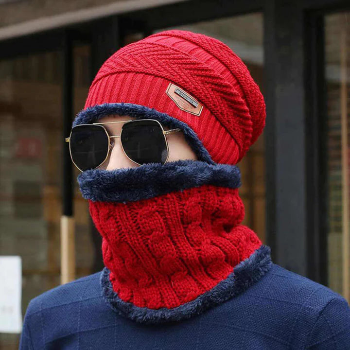 Attractive Woolen Head & Neck Caps (Snow Proof)