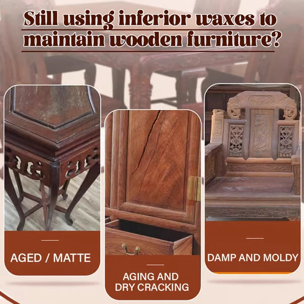 Natural Beeswax & Orange Oil Wood Conditioner (Buy 1 Get 1 Free)