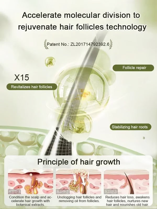 Ginger Plant Extract Anti-Hair Loss Hair Shampoo (PACK OF 4)