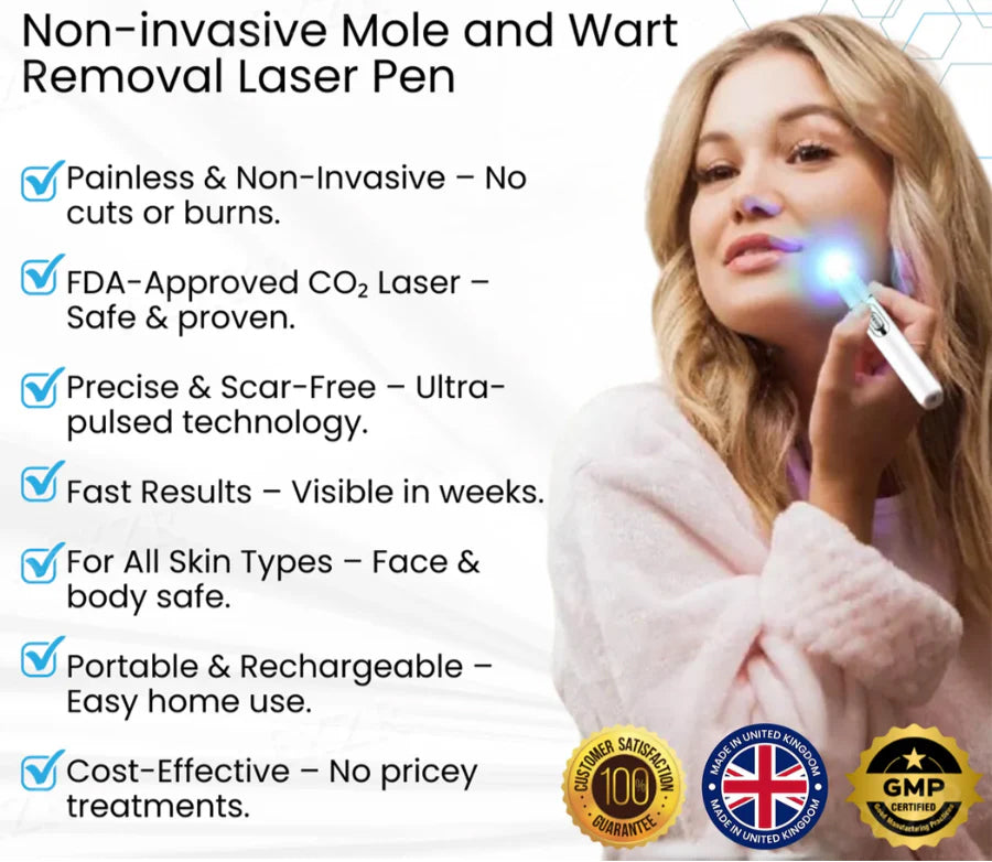 Non-Invasive Mole and Wart Removal (BUY 1 GET 1 FREE)