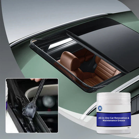 All-in-One Car Renovation & Maintenance Grease Set With Brush