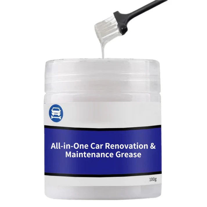 All-in-One Car Renovation & Maintenance Grease Set With Brush