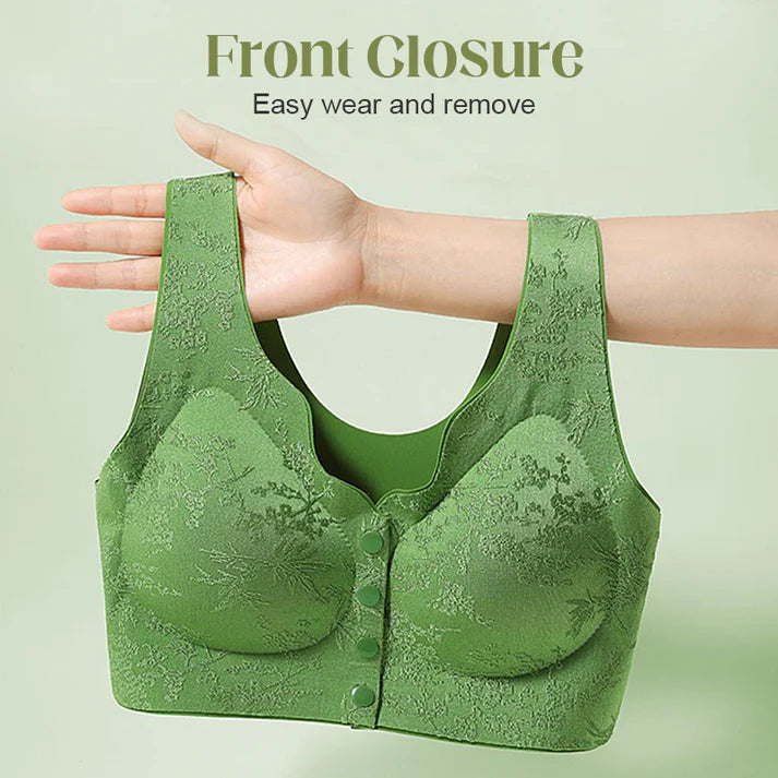 Comfort Front-Clasp & Wire-Free Seamless Bra (Pack Of 3)