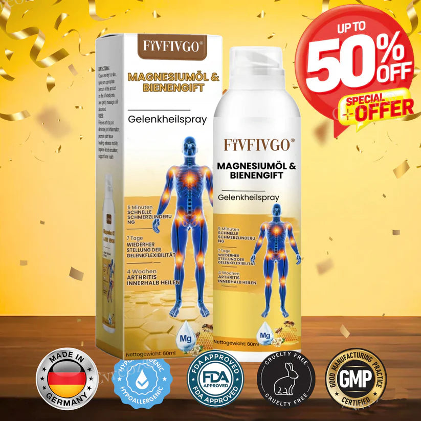Magnesium Oil & Bee Venom Joint Healing Spray (BUY 1 GET 1 FREE)