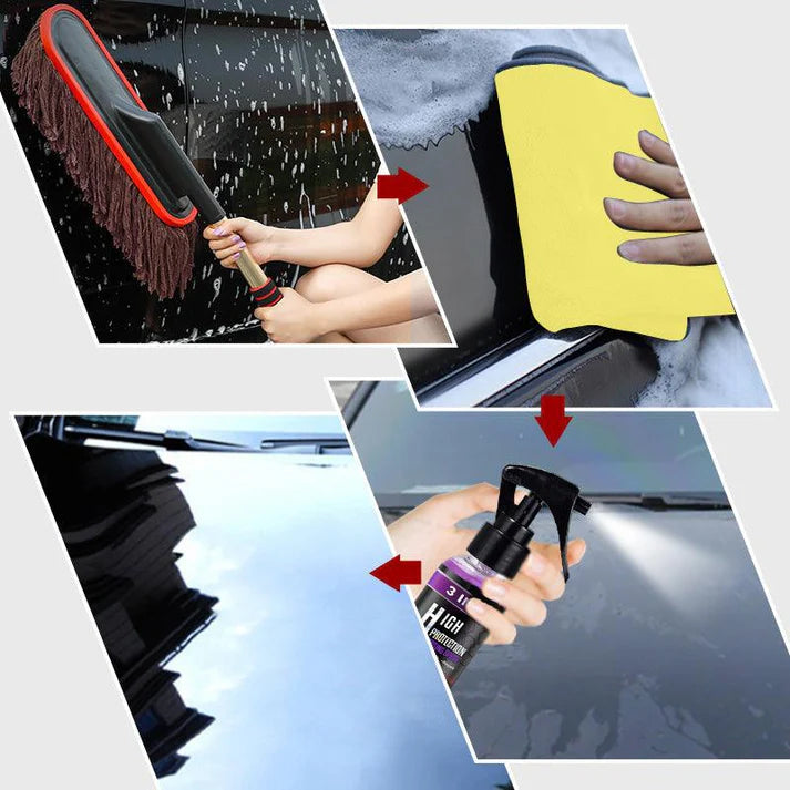 Car Duster with Extendable Telescoping Handle