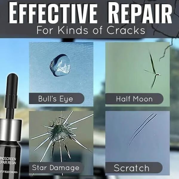 Cracks Gone Glass Repair Kit New Formula (BUY 1 GET 1 FREE)