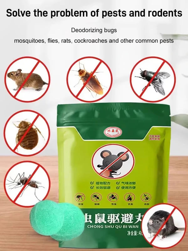 Rodent And Insect Repellent Pills (Pack of 10)