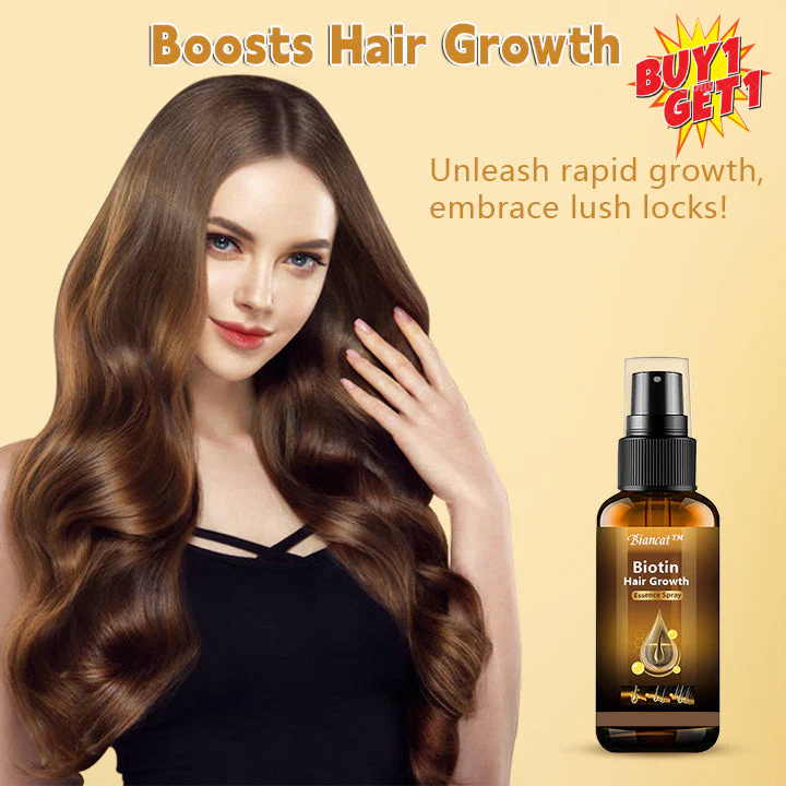 Biotin Hair Growth Essence Spray (BUY 1 GET 1 FREE)