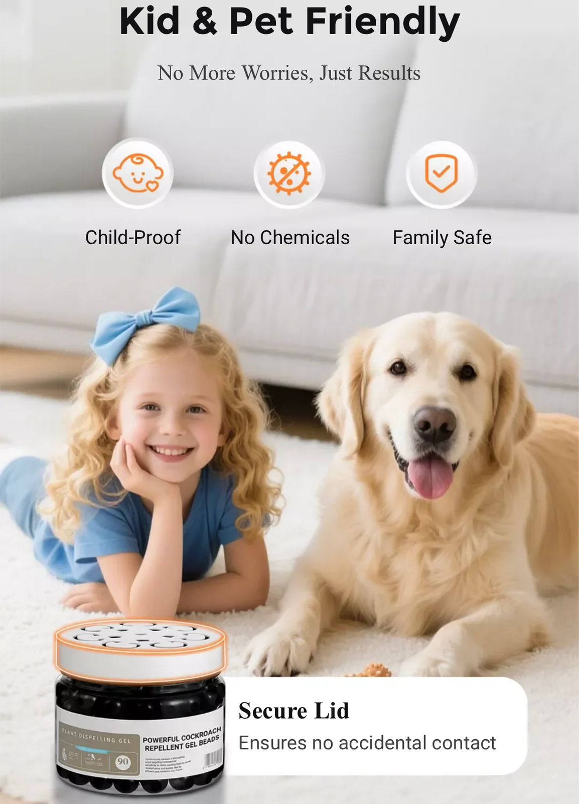 💥BUY 1 GET 1 FREE💥Powerful Cockroach Repellent Gel Beads