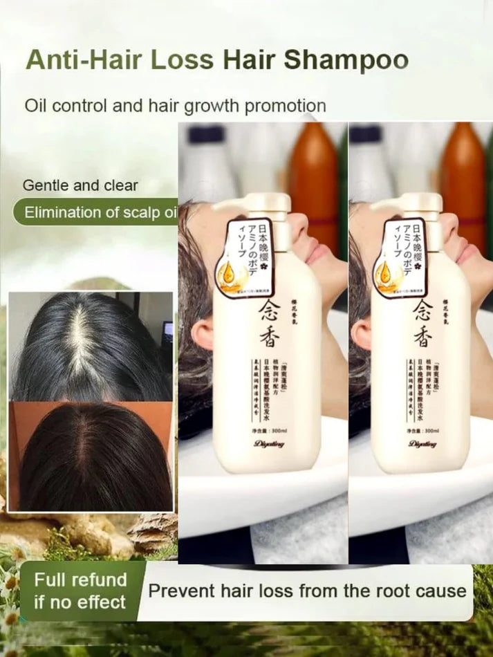✨🎁Hot Sale Ginger Plant Extract Anti-Hair Loss Hair Shampoo✨🎁