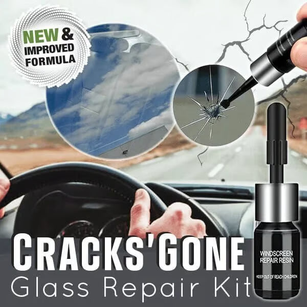 Cracks Gone Glass Repair Kit New Formula (BUY 1 GET 1 FREE)