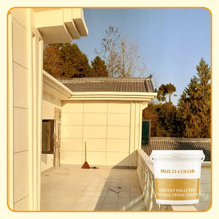 Waterproof Multi-Color Natural Washed Stone Coating (BUY 1 GET 1 FREE)