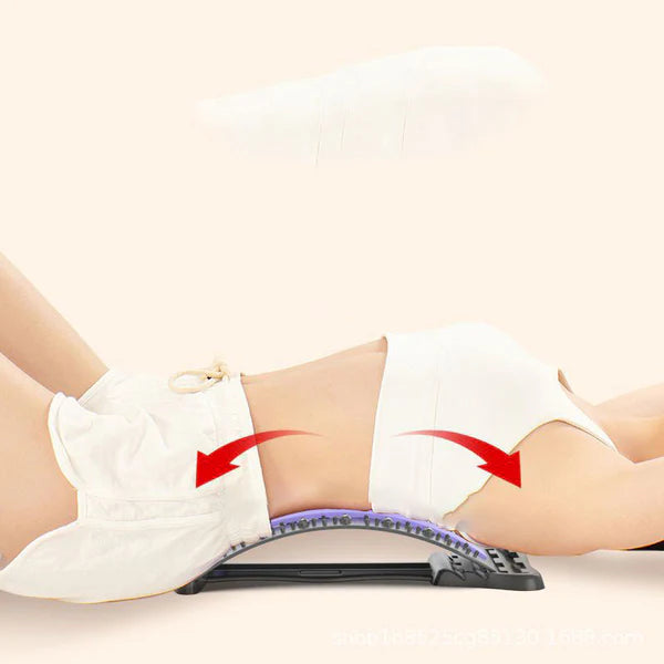 Magnetic Therapy Acupuncture Massage Lumbar Stretcher