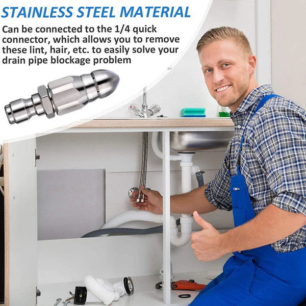 Powerful Pipe Cleaning and Unclogging Nozzle (BUY 1 GET 1 FREE)