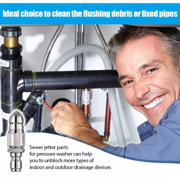 Powerful Pipe Cleaning and Unclogging Nozzle (BUY 1 GET 1 FREE)