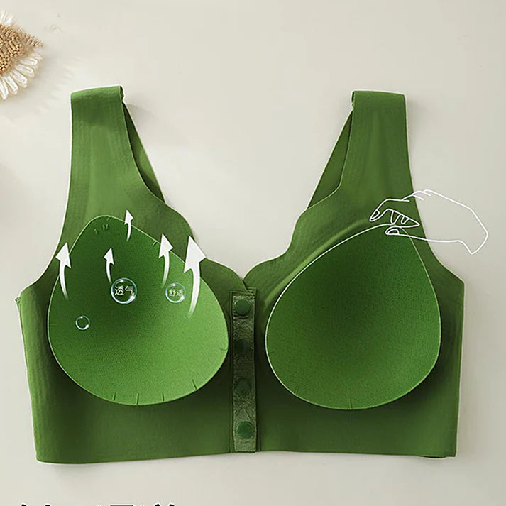 Comfort Front-Clasp & Wire-Free Seamless Bra (Pack Of 3)